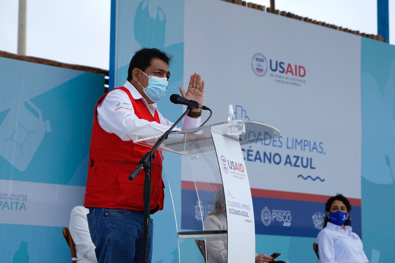 USAID lanza programa Ciudades Limpias, Océano Azul para mejorar la gestión de residuos sólidos en Pisco, Máncora y Paita